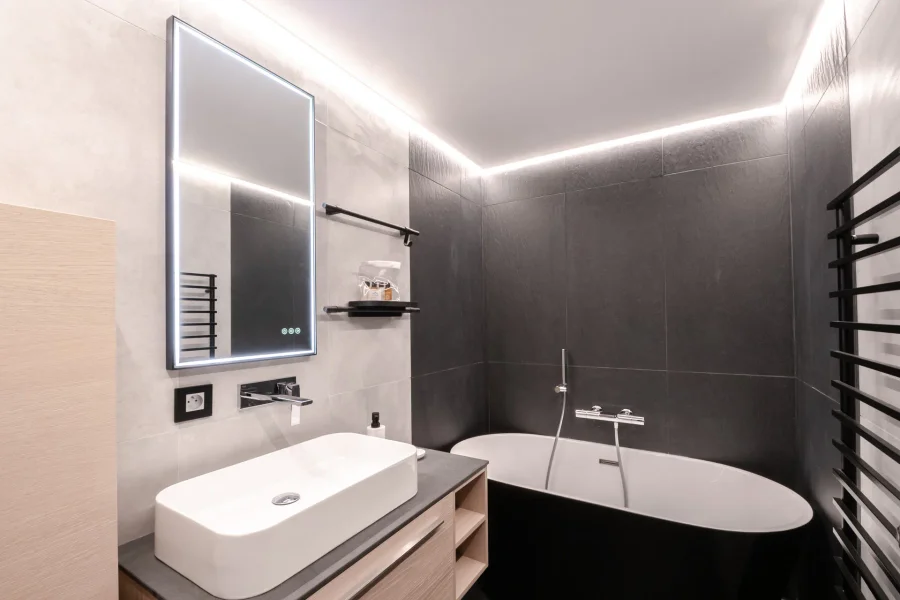 Modern chalet in residential area photo 5