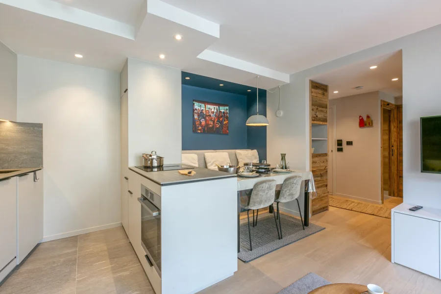 Newly built ski-in ski-out apartment photo 4