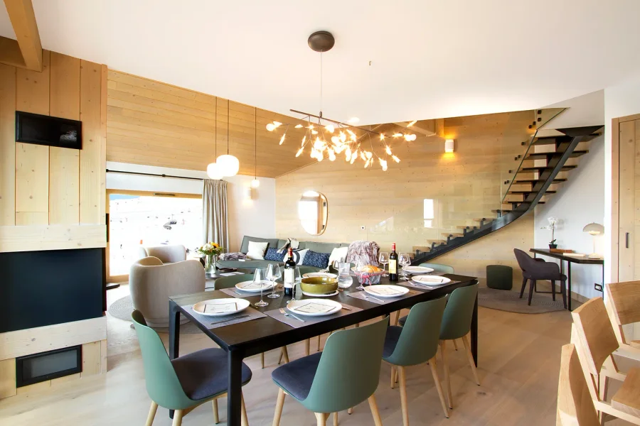 Magnificent ski in ski out apartment photo 4