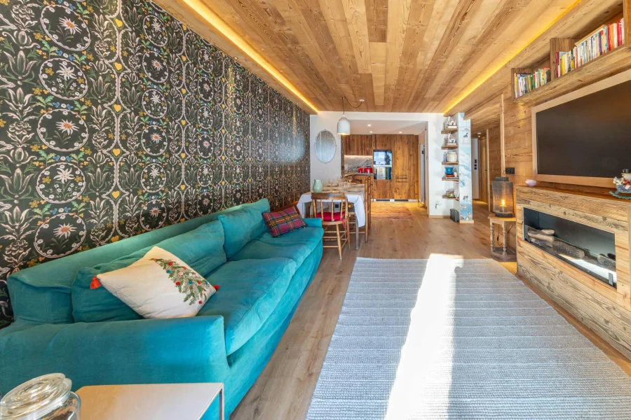 Bright apartment in building with swimming pool, sauna and hammam photo 2